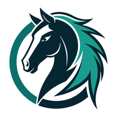 Elegant Horse Mascot Logo for Branding