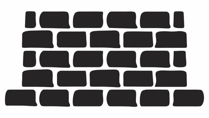 Solid dependable brick wall texture pattern creating a strong foundation for your designs and projects