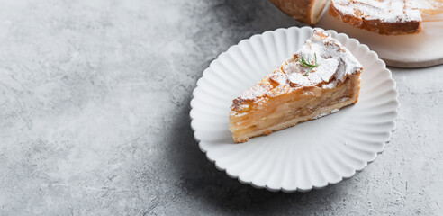 piece of cake on a plate