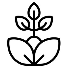 Compostable icon in vector illustration