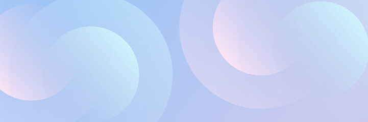 Minimalist banner background, pastel colorful, pink and yellow gradations. Circle effect style geometric, abstract background.