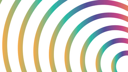 Fototapeta premium Abstract background featuring curved lines with a gradient color scheme