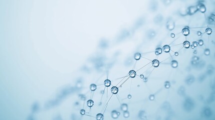 Molecular Structure in Blue