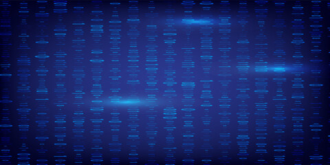 Biner Number Gradient Blue Pattern Vector eps 10