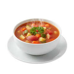Delicious and Nutritious Minestrone Soup: A Heartwarming Bowl of Vegetable Goodness on Black