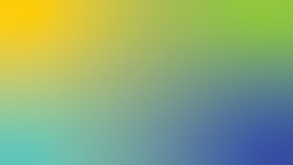 Vibrant abstract gradient of yellow green and blue squares