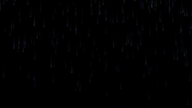Stars falling abstract background animation with glittering shiny particles. This luxury shiny glamorous awards ceremony motion background animation loop.