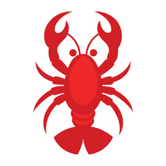 Minimal Crab and Crustacean Logo Design in Silhouette Style