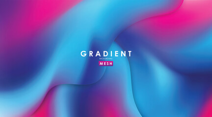 liquid mesh background blue, pink and purple light gradient colorful