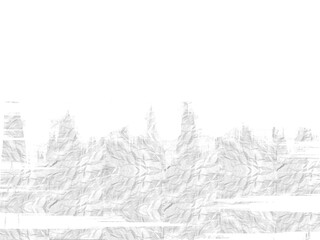 Obraz premium vector illustration of a forest, paper on transparent background