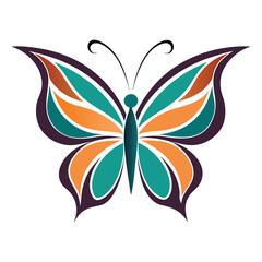 Decorative Flying Butterfly Vector Design