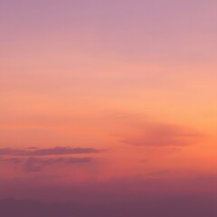 Obraz premium Sunset Whisper Sky