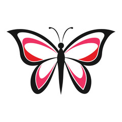 Decorative Flying Butterfly Vector Design