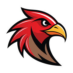 Luxury Bird Head Branding Logo Template