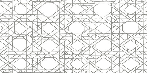 Fototapeta premium A seamless chain link fence pattern for a geometric $\mathbfmetal$ mesh texture illustration backdrop