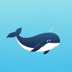 cute whale