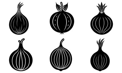 Elegant onion and fruit outlines for menu design, vibrant food illustrations, and culinary art projects. Fresh produce for healthy lifestyle brands.