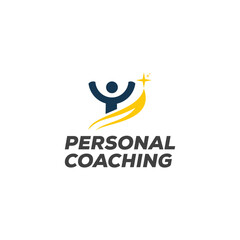 Personality Growth Life Coaching Logo Design, Development and Training Support Template.