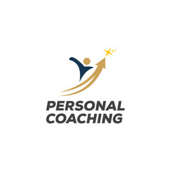 Personality Growth Life Coaching Logo Design, Development and Training Support Template.