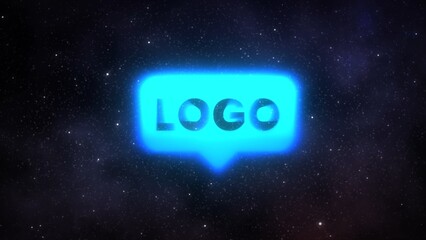 Dude of Steel Superhero Space Stars Logo Reveal