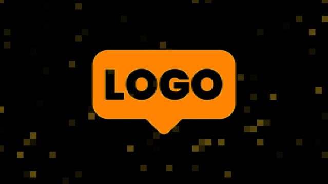 Digital Pixels Pixelated Logo Reveal