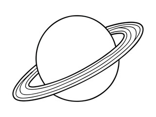 Playful Candy Themed Planet Sticker With Swirling Colorful Fun Design