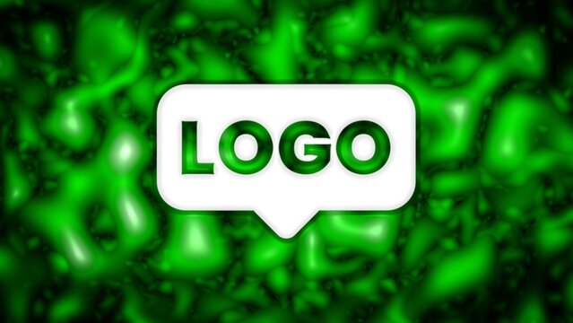 Poison Venom Green Slime Gore Logo Reveal