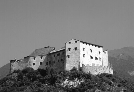 Historic castle of Stenico, in Trento province, Italy