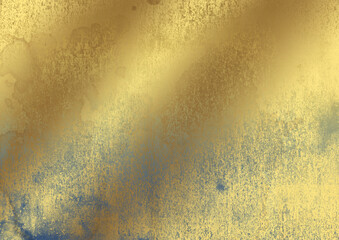 Golden Abstract  decorative paper texture  background  for  artwork  - Illustration