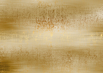 Golden Abstract  decorative paper texture  background  for  artwork  - Illustration