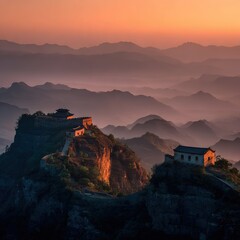 SunsetOverMountainForts