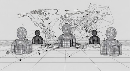 Global Network Connection.