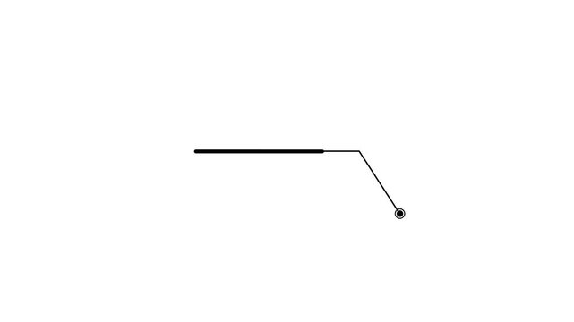 Futuristic viewfinder of the future HUD graphics around movies, Technological HUD template call out Dynamic Callout HUD Animation For Sci-Fi Projects. Hud callout for screen, scoreboard, modern tech