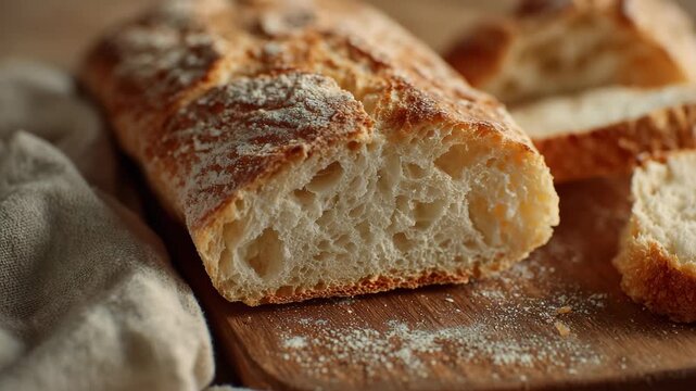 loaf of bread, baguette