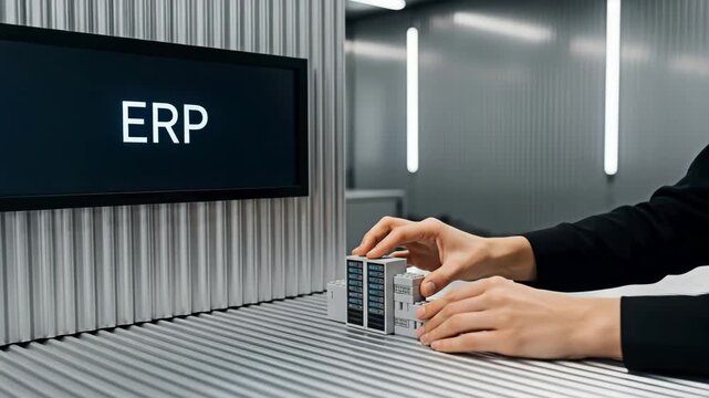 Enterprise resource planning system for integrated operations