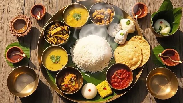 A Feast for the Senses Celebrating Jagaddhatri Puja with Traditional Bengali Cuisine