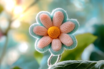 A cute and charming soft flower exuding a delightful appearance, perfectly embodying the essence of spring and showcasing naturea??s beauty in artful photography.