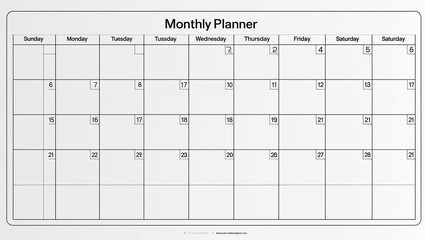 Colorful weekly meal planner with grocery list and food icons
