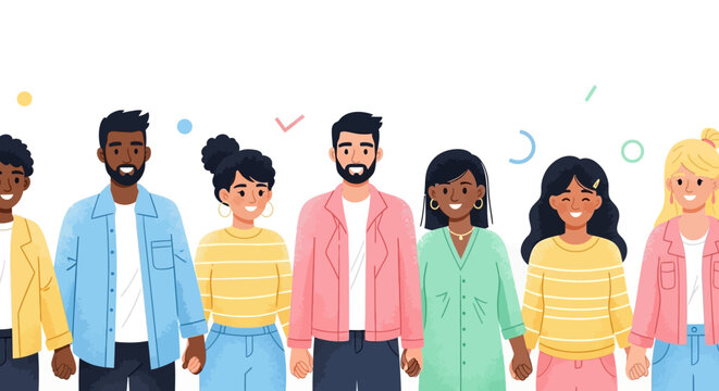 Laugh Out Loud Together &ndash; Diverse People Sharing Fun and Positivity