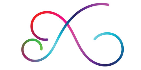 Dynamic, vibrant gradient waves flow across a clean white background, perfect for modern design and abstract branding.