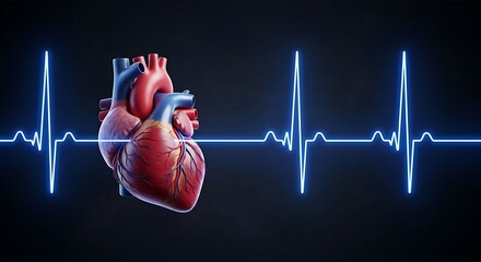 Healthy Human Heart ECG.