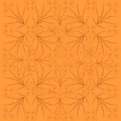 Warm Orange Leaf Line Pattern
A warm orange background leaf line pattern, ideal for lifestyle fashion and modern décor projects.