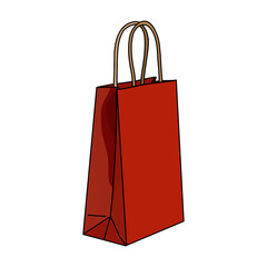shopping bag illustration