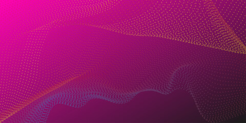 Bright color pattern green pink grid lines Abstract wavy yellow background. Surface Pro wallpaper. You can use for Web, Texture, Wallpaper, Template, Desktop background, Business banner, poster design