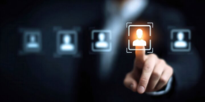 Interview at a futuristic university, Assessment AR boards display digital notes, AI explaining the result and answer in a mentorship program