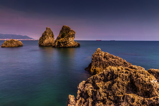 vietri sul mare scogli due fratelli