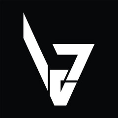   VF letter background vector design, VF logo design.