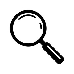 Magnifying Glass Icon – Search and Zoom Symbol.