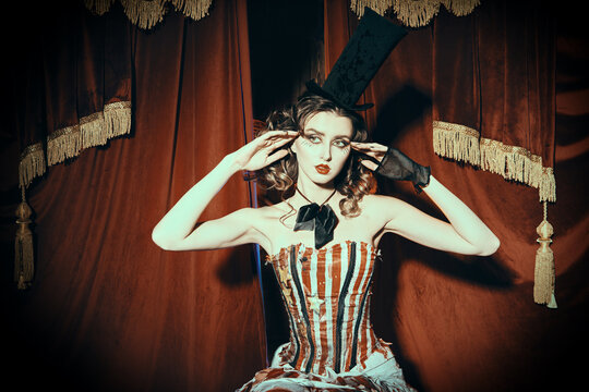 Female circus performer