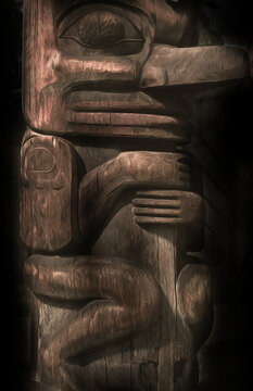  Totem Pole Ksan New Hazelton BC